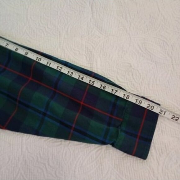 Lauren Ralph Lauren Shirt Crest Button-Up Size 2X TTG Womens Plaid Cotton - Picture 11 of 11